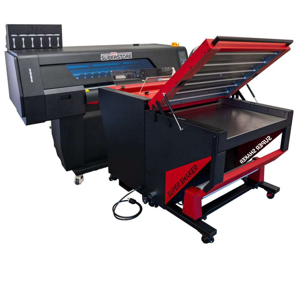 Mongoose III 24" 2 Head DTF Printing System with BMAC Industries Super Shaker ** Includes Free Installation & Training